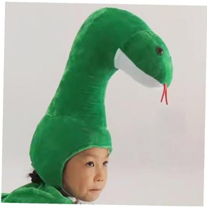ヘビの被り物