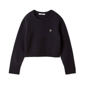 ロゴブローチニット ロゴブローチニット
