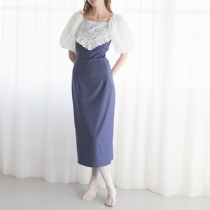 刺繍ワンピース