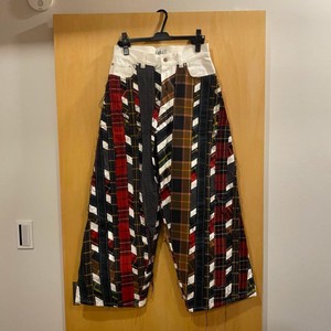 パッチワークパンツ