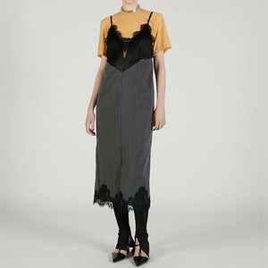 指原莉乃さん着用】JILL STUART レース ニットドレス ワンピース