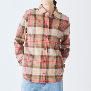 チェック柄シャツ