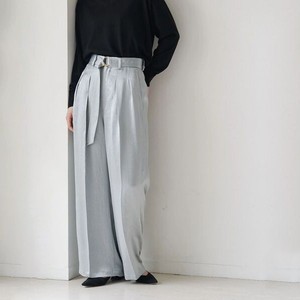 配色ワイドパンツ