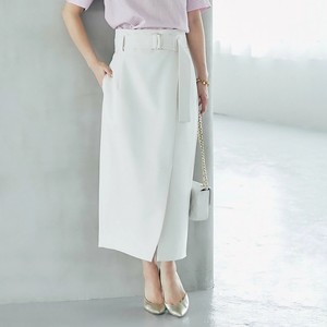 ベルト付きナロースカート ベルト付きナロースカート