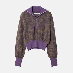 ジップアッププルオーバー