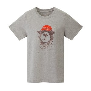 クマプリントTシャツ