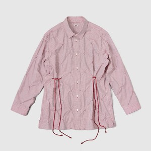 チェック柄シャツ