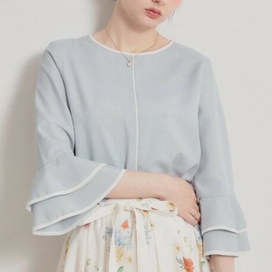 配色ブラウス 配色ブラウス