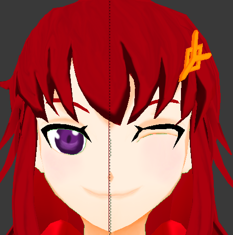 Vrchat アバターの瞬き まばたき Blenderで作る君の瞳になんとやら の巻その1s ﾟdﾟ エッその1 海の底または近海を漂うナニカ