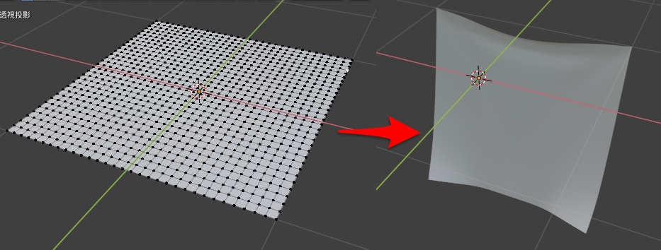 Blender 2 8 で布状のものをつくる しっぽを追いかけて