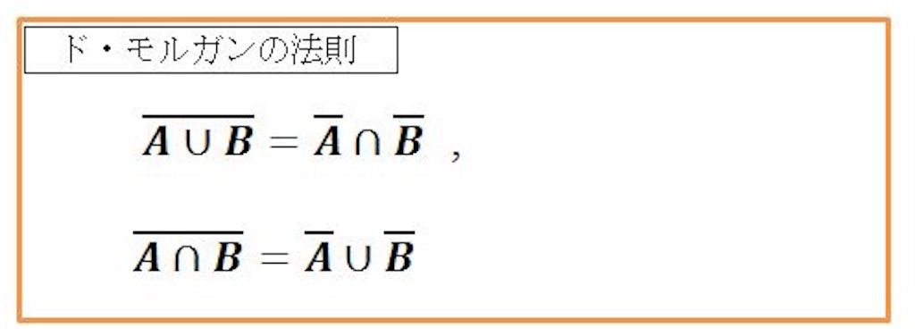 ドモルガン
