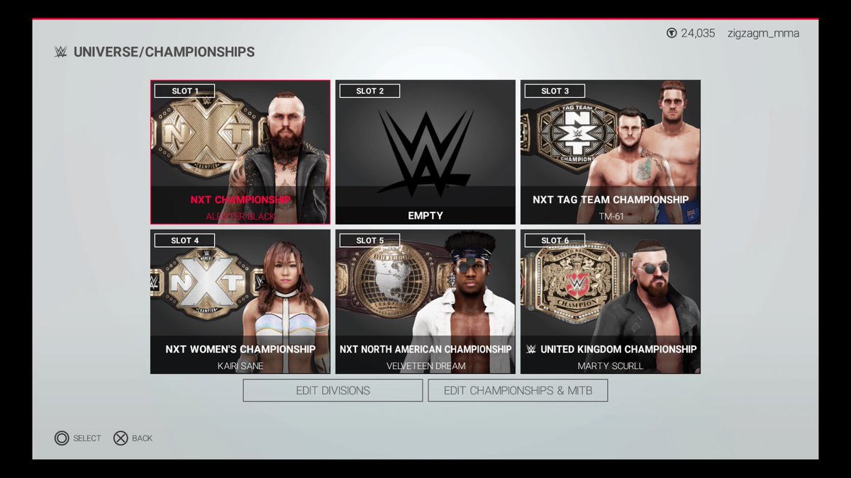 Wwe2k19 Nxt レスラー紹介 ユニバースモード録 まてゅー Sプロレスblog