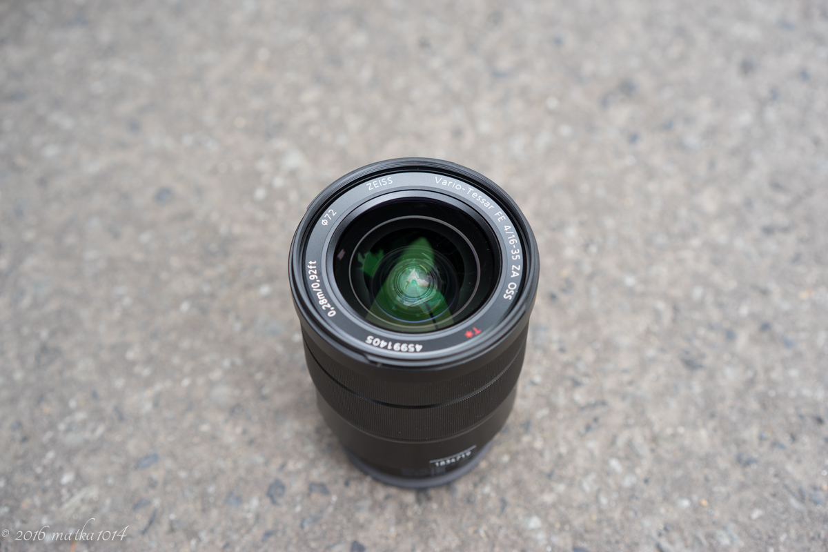 綺麗になったレンズ