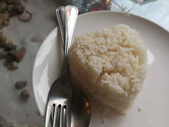 トムヤンクンのライス