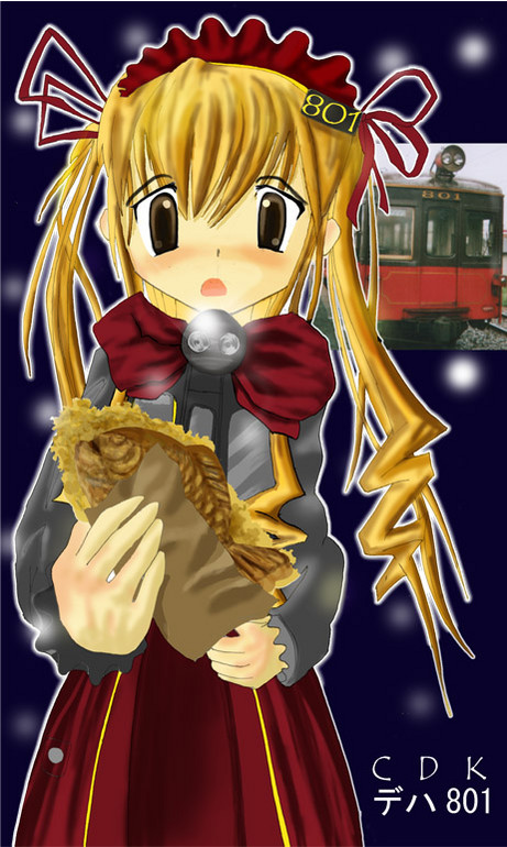 個別 鉄道 イラスト 擬人化 銚子電鉄 鉄道擬人化 銚子電鉄デハ801 の写真 画像 Matogawa1 S Fotolife