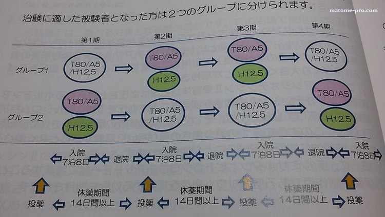 治験　休薬期間