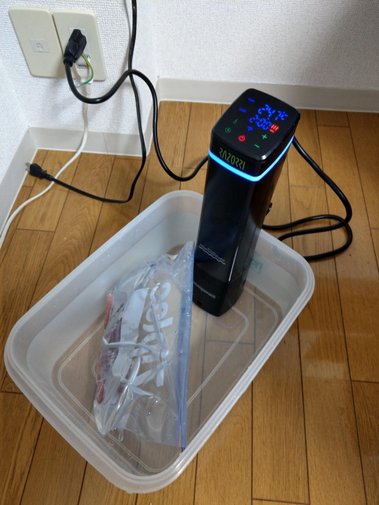 低温調理器の到着と絶望 - 生存日報