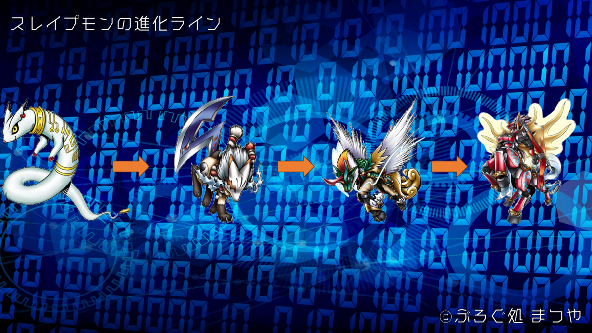 スレイプモンの進化ライン