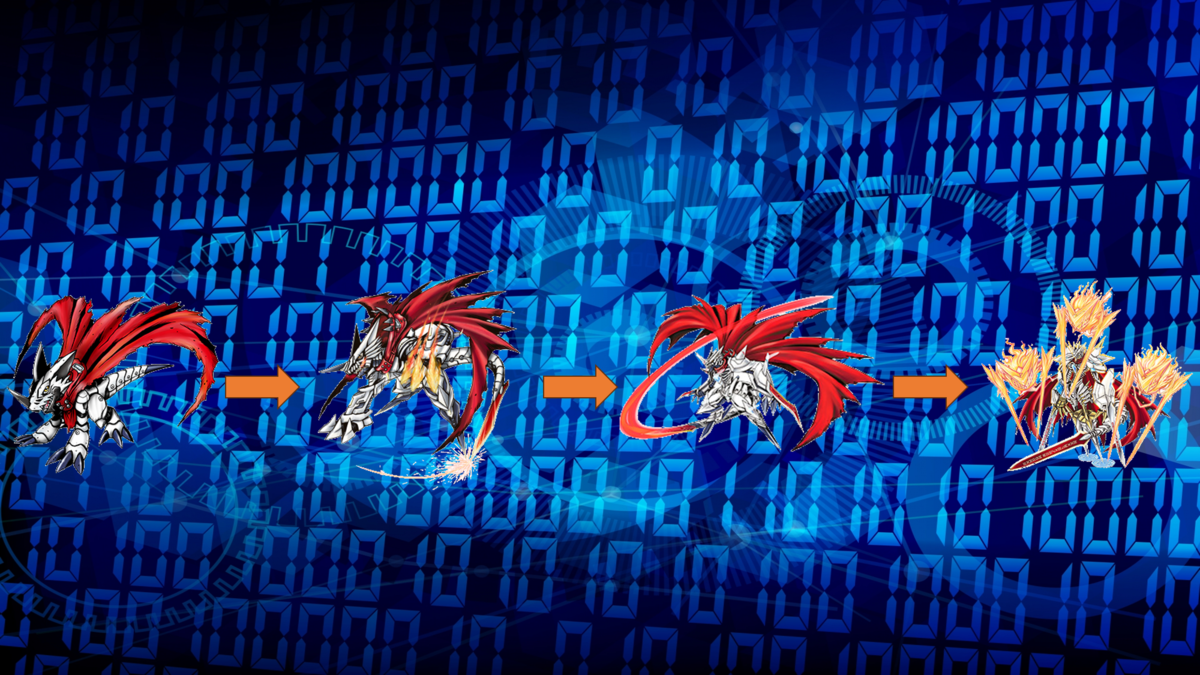 ジエスモンの進化ライン