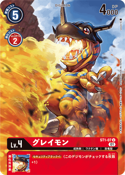 ST1グレイモン