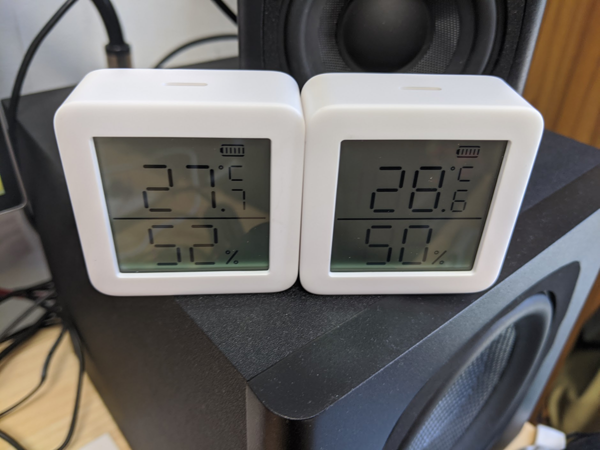 Switchbot温湿度計を買った 阿呆の浅知恵