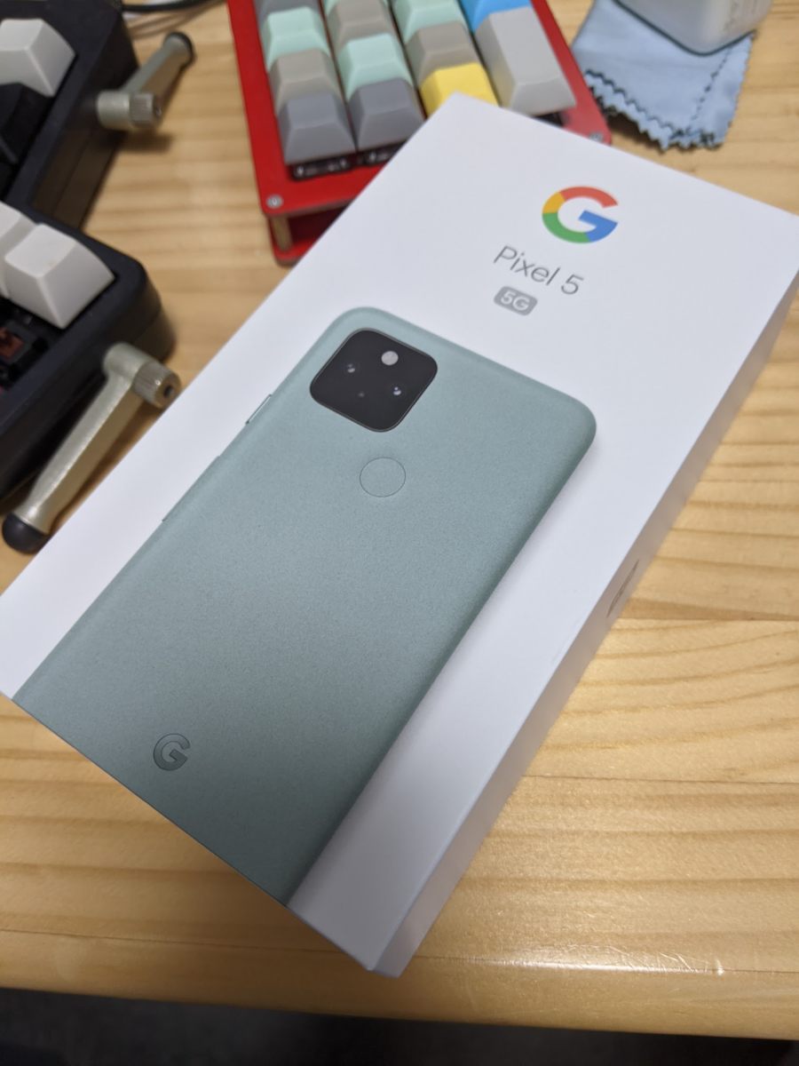 Pixel5 半月使用レビュー - 阿呆の浅知恵