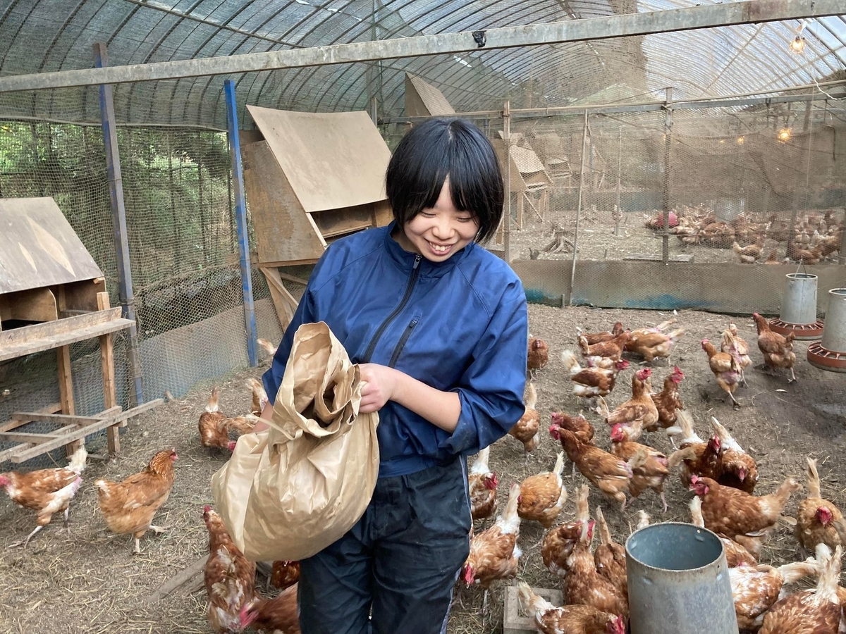 研修生の田中さんの写真