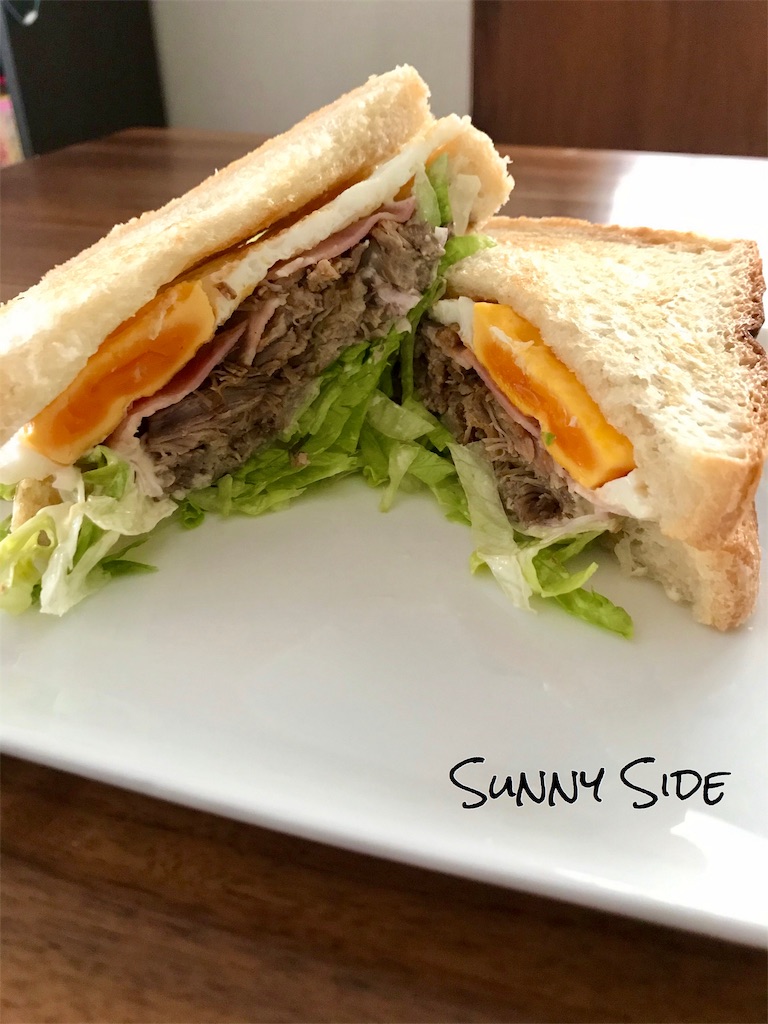 閉店】Sunny Side。センスが光る、ボリューム満点サンドイッチ。 - 何