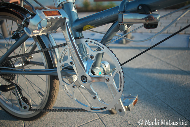 クランクセット　DAHON純正 ペダルクランク長175mm シルバー クランクセット DAHON純正 ペダルクランク長175mm シルバー クランク