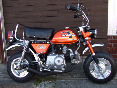 1円〜スタート ホンダ 4Lモンキー/4Lタンク ポポグリーン 社外