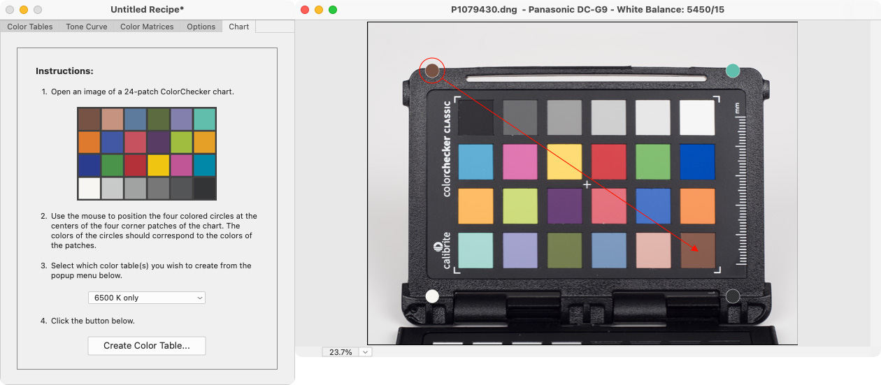 Adobe DNG Profile Editor