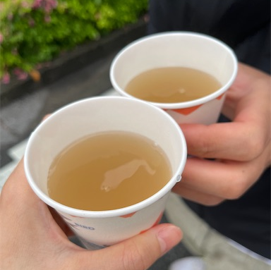 ホット生姜湯