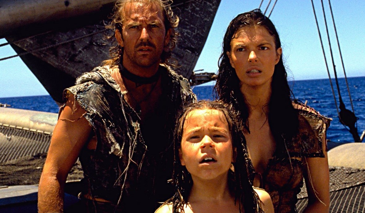 映画『ウォーターワールド』ケビン・コスナーによる、海洋・アクション