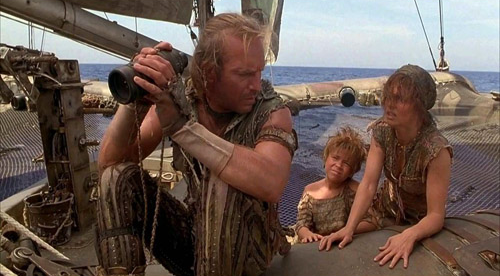 映画『ウォーターワールド』ケビン・コスナーによる、海洋・アクション