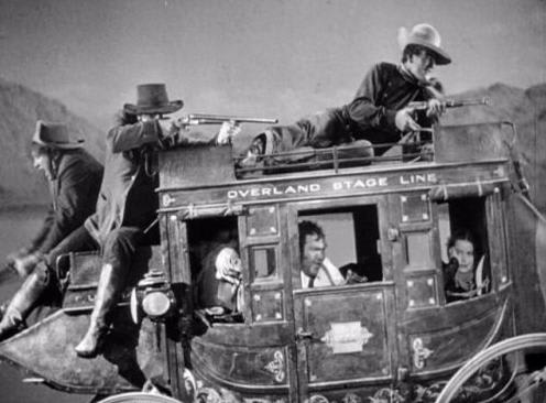映画チラシ　駅馬車 STAGECOACH 映画チラシサイト：駅馬車