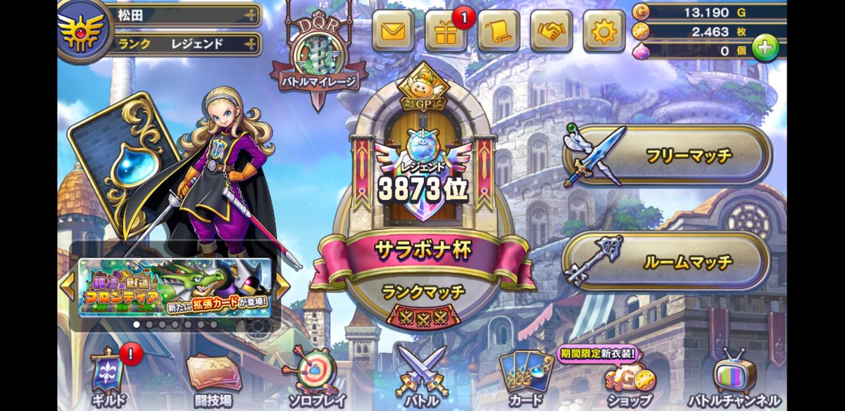 DQ：「ドラゴンクエスト ライバルズ」第10弾「拡張カード編」 Part.3