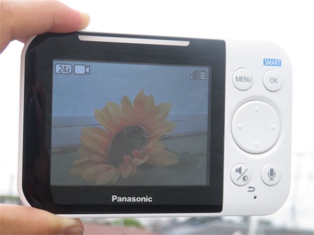 ベビーモニター】Panasonic KH-HC705-Wレビュー 〜自宅で使用した場合