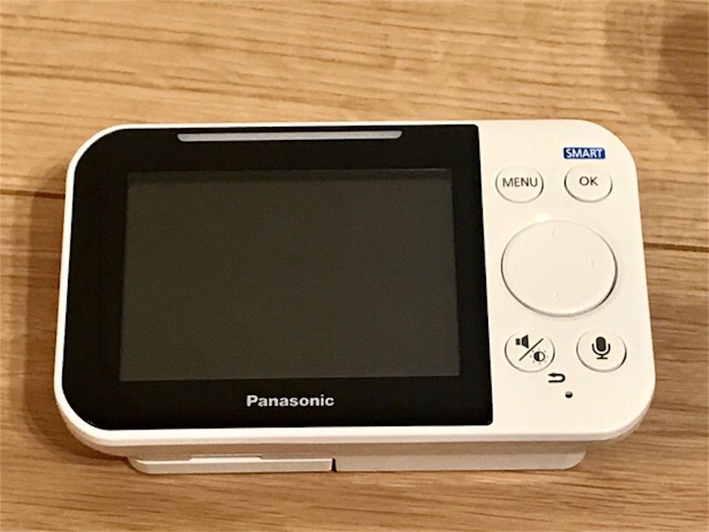 ベビーモニター】Panasonic KH-HC705-Wレビュー 〜自宅で使用した場合