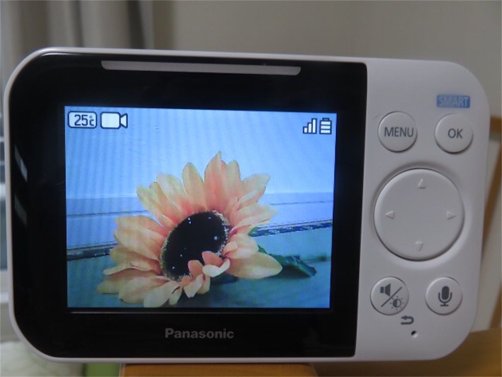 ベビーモニター】Panasonic KH-HC705-Wレビュー 〜自宅で使用した場合