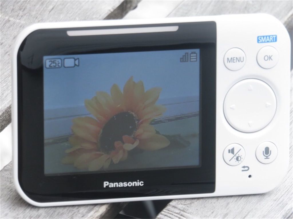 ベビーモニター】Panasonic KH-HC705-Wレビュー 〜自宅で使用した場合