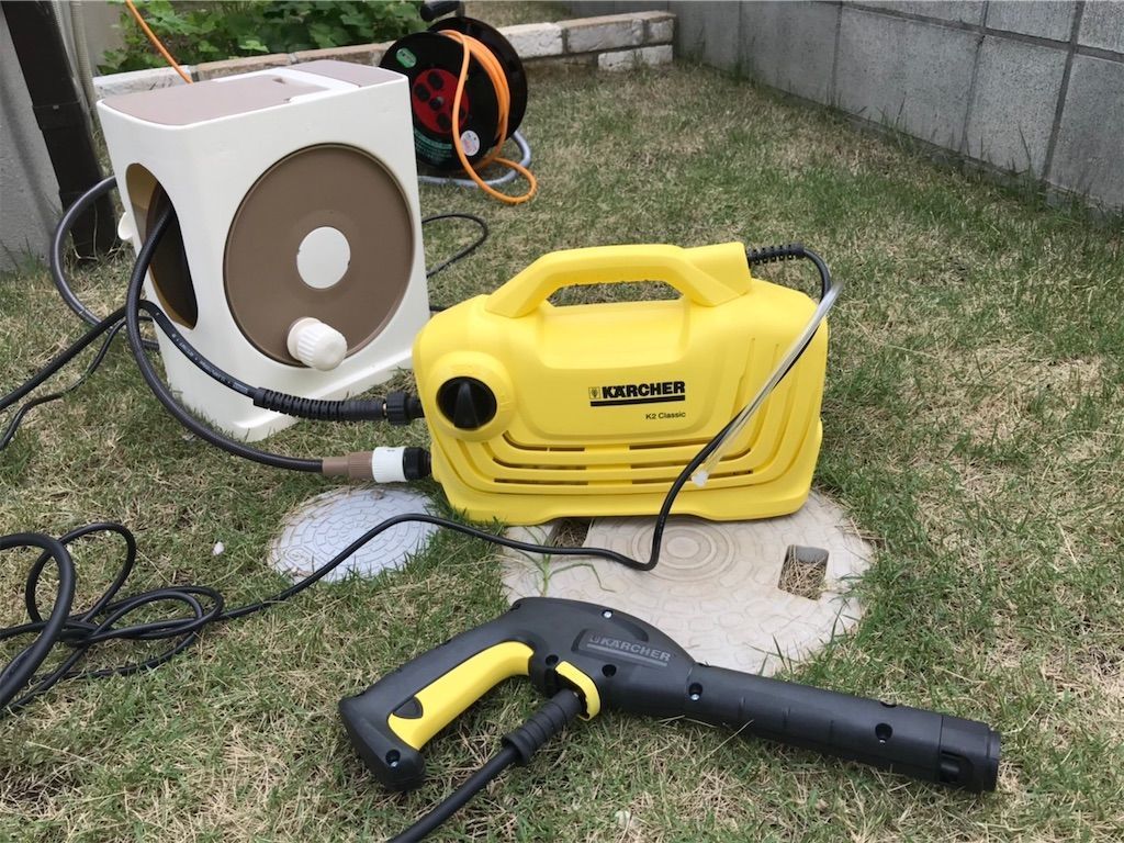 ケルヒャー　k2クラシック ケルヒャー K2 クラシック 高圧洗浄機 - メルカリ