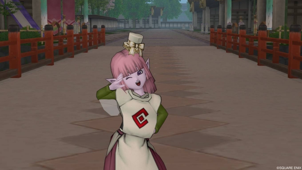 コスプレドレアしてみましたよ 和風のドレア事例 ドラクエ10 ドラクエ10好きのミルクでミルクティドラクエ 金策ブログ