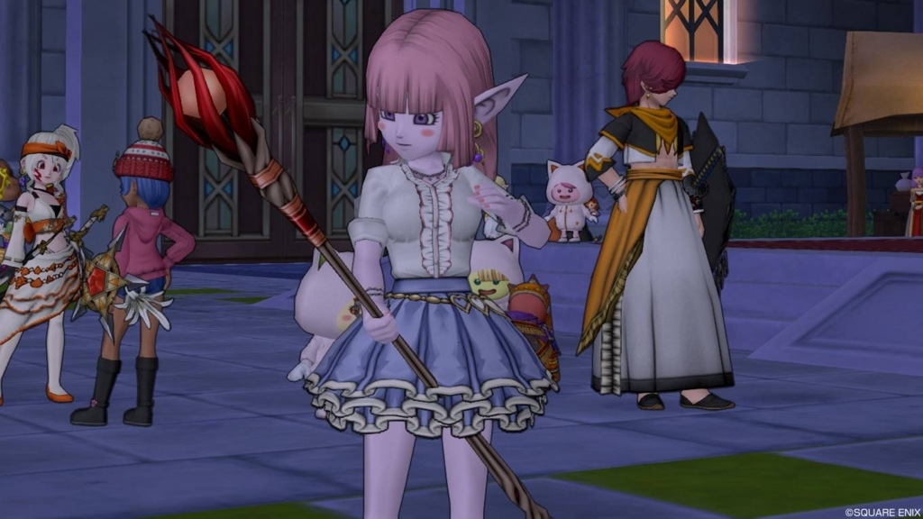 職業でしぐさが変わる バトルポーズ改 で遊んでみましたよ ドラクエ10好きのミルクでミルクティドラクエ 金策ブログ