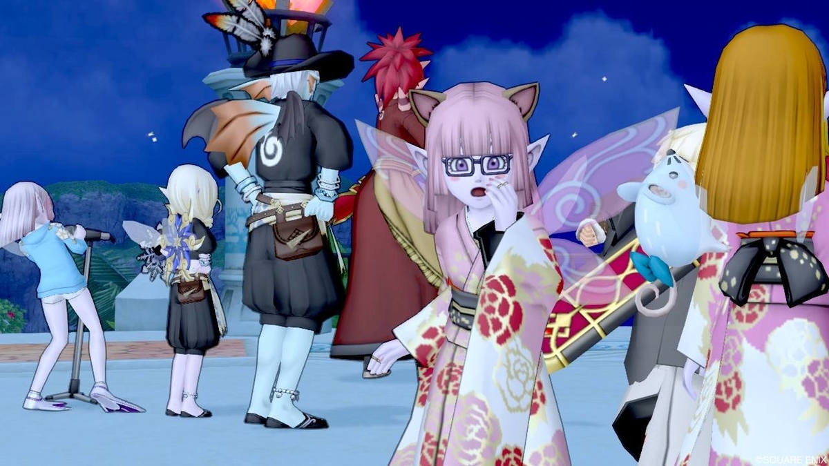 スイのやしろでおみくじ カウントダウンと初詣にいってきましたよ ドラクエ10好きのミルクでミルクティドラクエ 金策ブログ