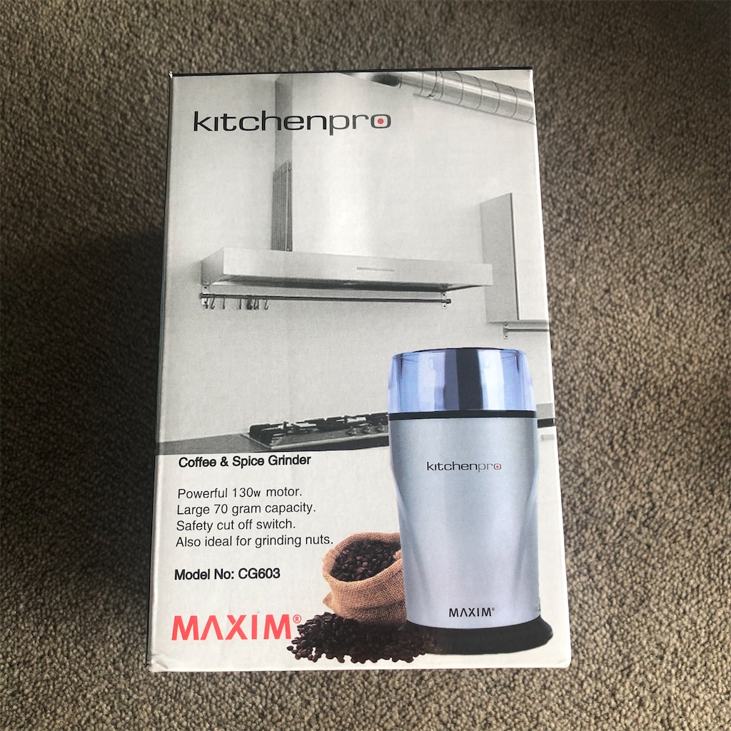 kitchenpro maxim coffee & spice grinder