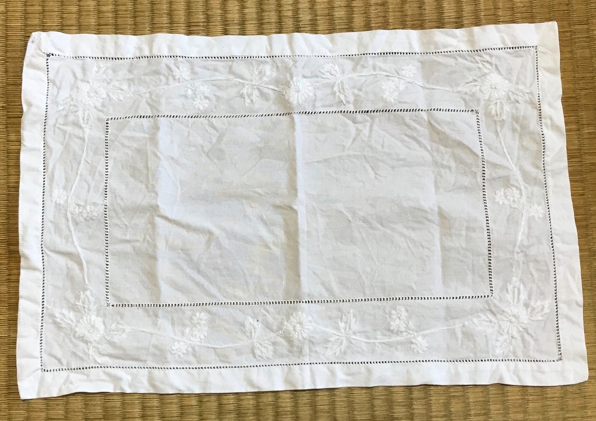 洗濯前のランチマット