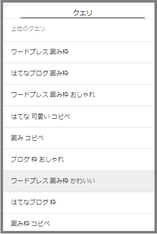 Search Consoleサーチコンソール