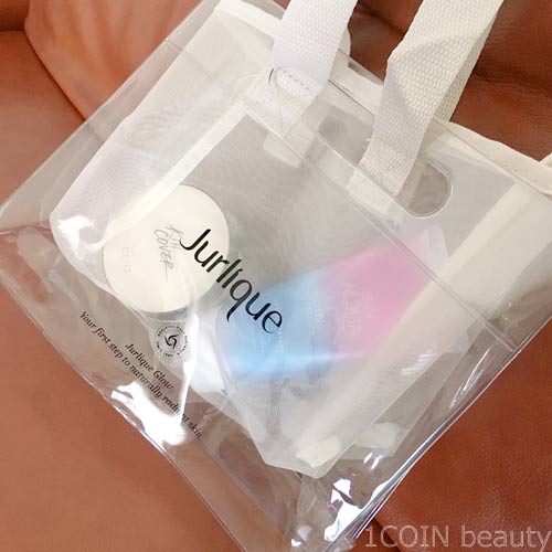 GINGER 8月号付録JurliqueコラボPVCバック
