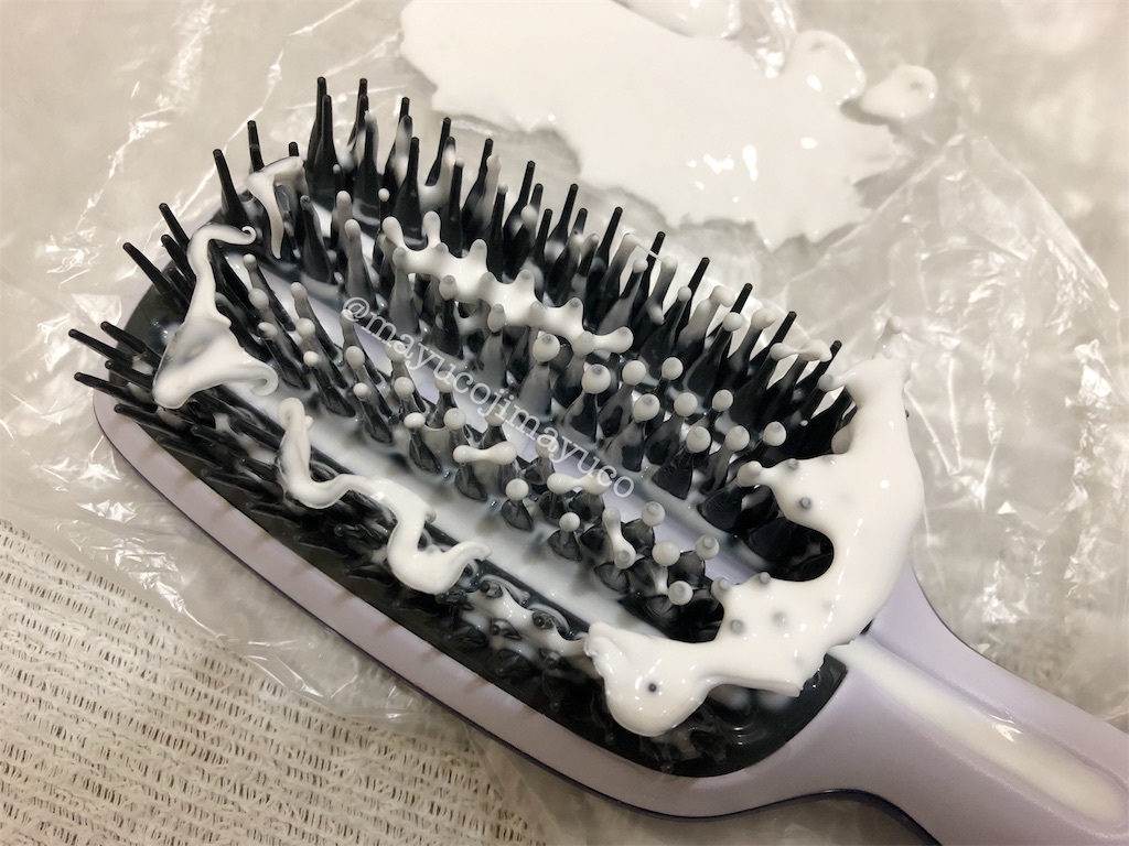 ヘアブラシを掃除したらめっちゃ大変だった 木工用ボンド使用 まゆこじ日記