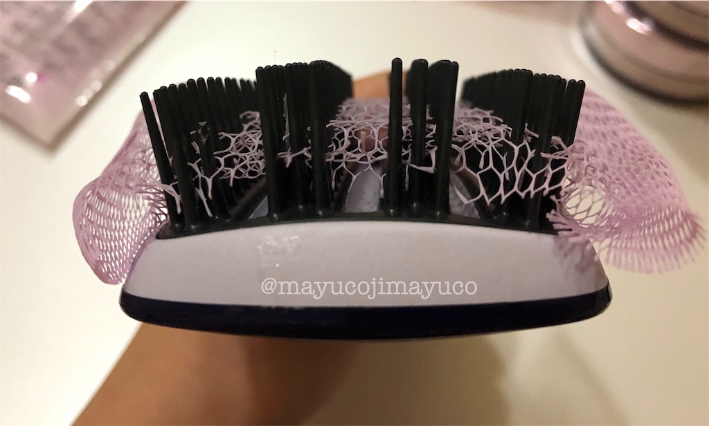 ヘアブラシを掃除したらめっちゃ大変だった 木工用ボンド使用 まゆこじ日記